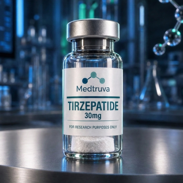 Medtruva Tirzepatide 30 mg research vial
