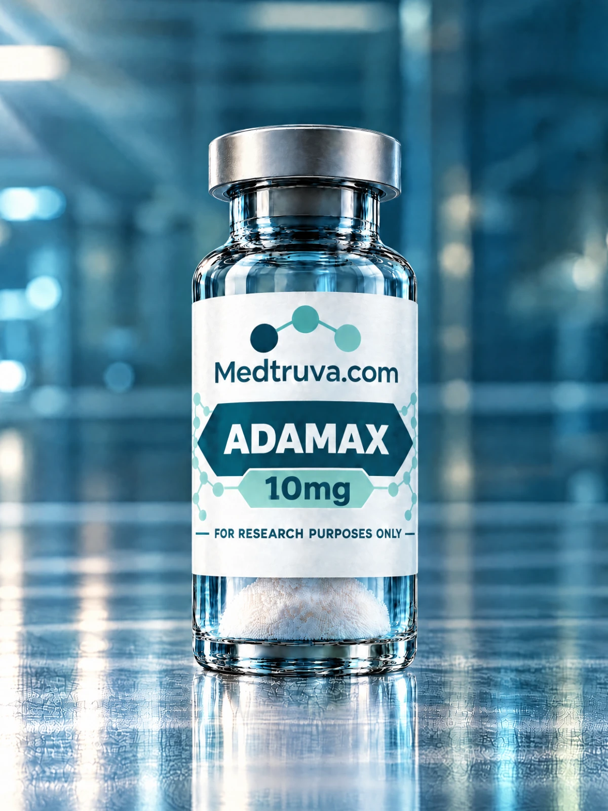 Medtruva ADAMAX 10mg research peptide vial