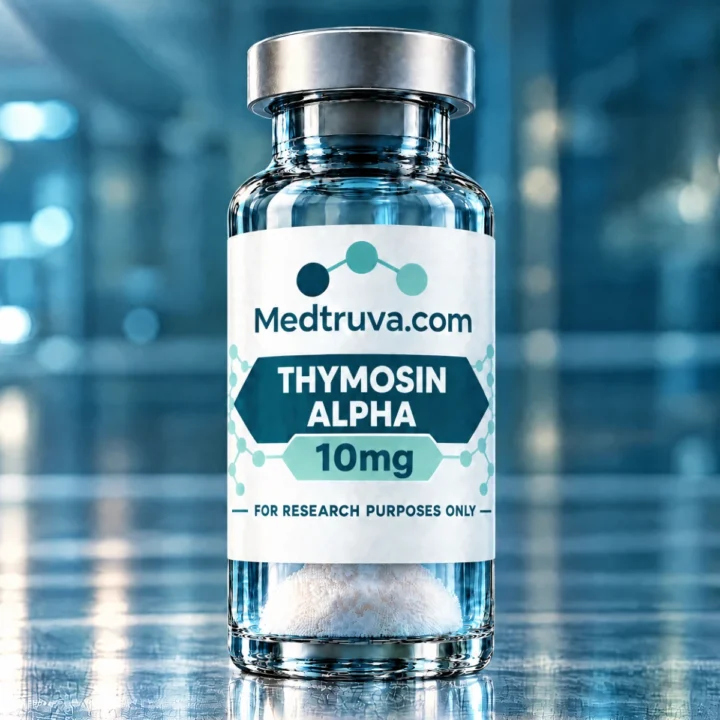 Medtruva Thymosin Alpha-1 10mg research peptide vial